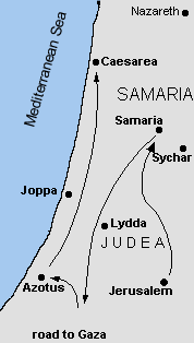 Philip's Mission map